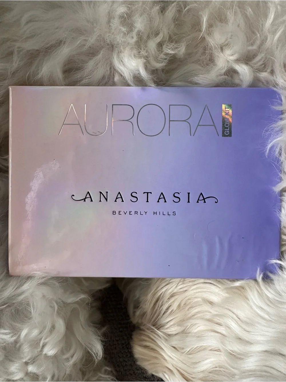 Rare ANASTASIA BEVERLY HILLS Aurora Glow Kit Metallic Powder Highlighter Palette